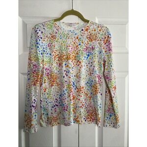 Leggiadro 2 Womens 6 Long Sleeve SPF Performance Top Spring Fields $295